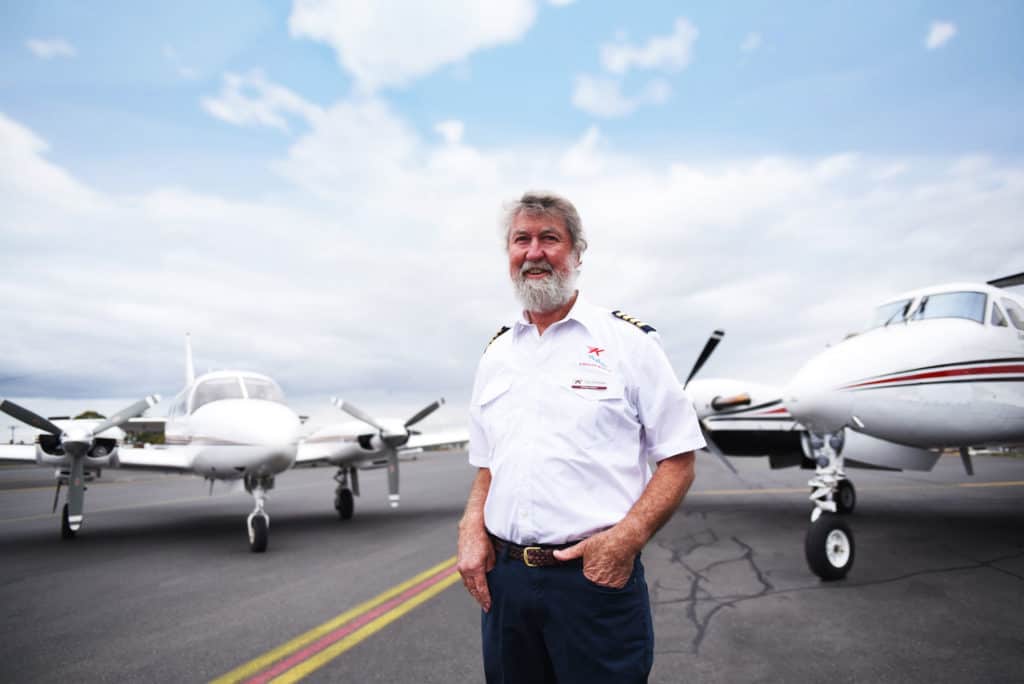 Kirkhope Aviation Pilot Tony Kirkhope
